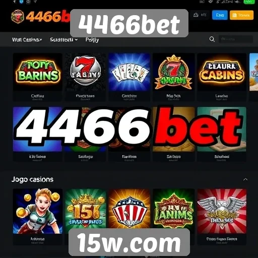 Variedades de jogos disponíveis no 4466bet