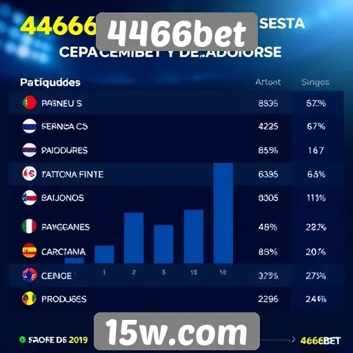 Estatísticas de participação de jogadores na 4466bet